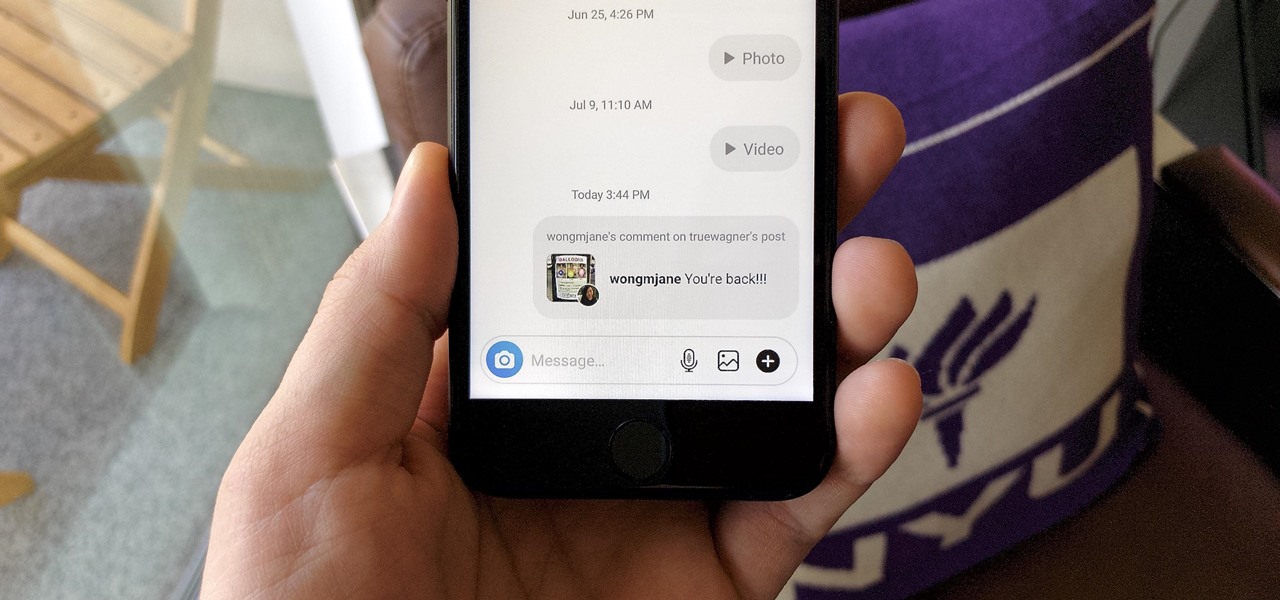 Share Instagram Comments in Direct Messages, Stories, or Other Apps