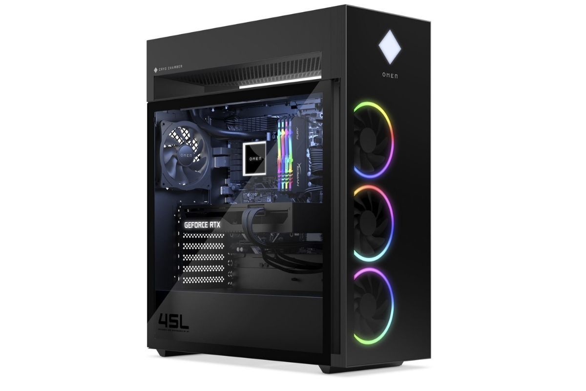 The Omen by HP 45L gaming desktop is one of the best options out there with impressive performance, great cooling solution, and excellent design.