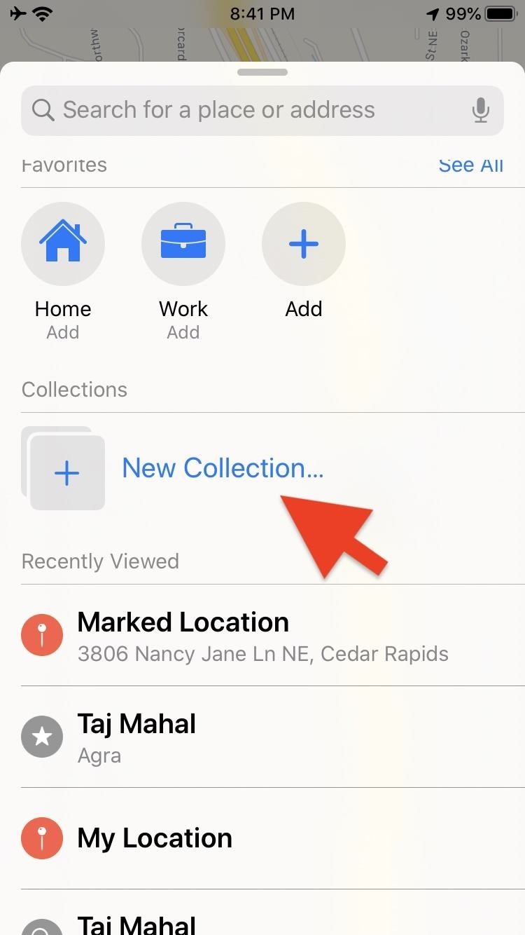 How to Create Lists of Locations Using Collections in Apple Maps for iOS 13