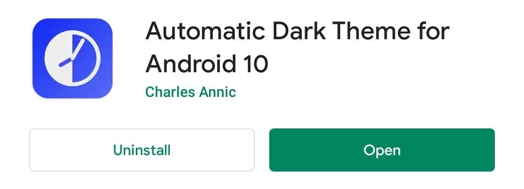 How to Make Android 10's Dark Mode Turn on Automatically at Night — No Root Needed