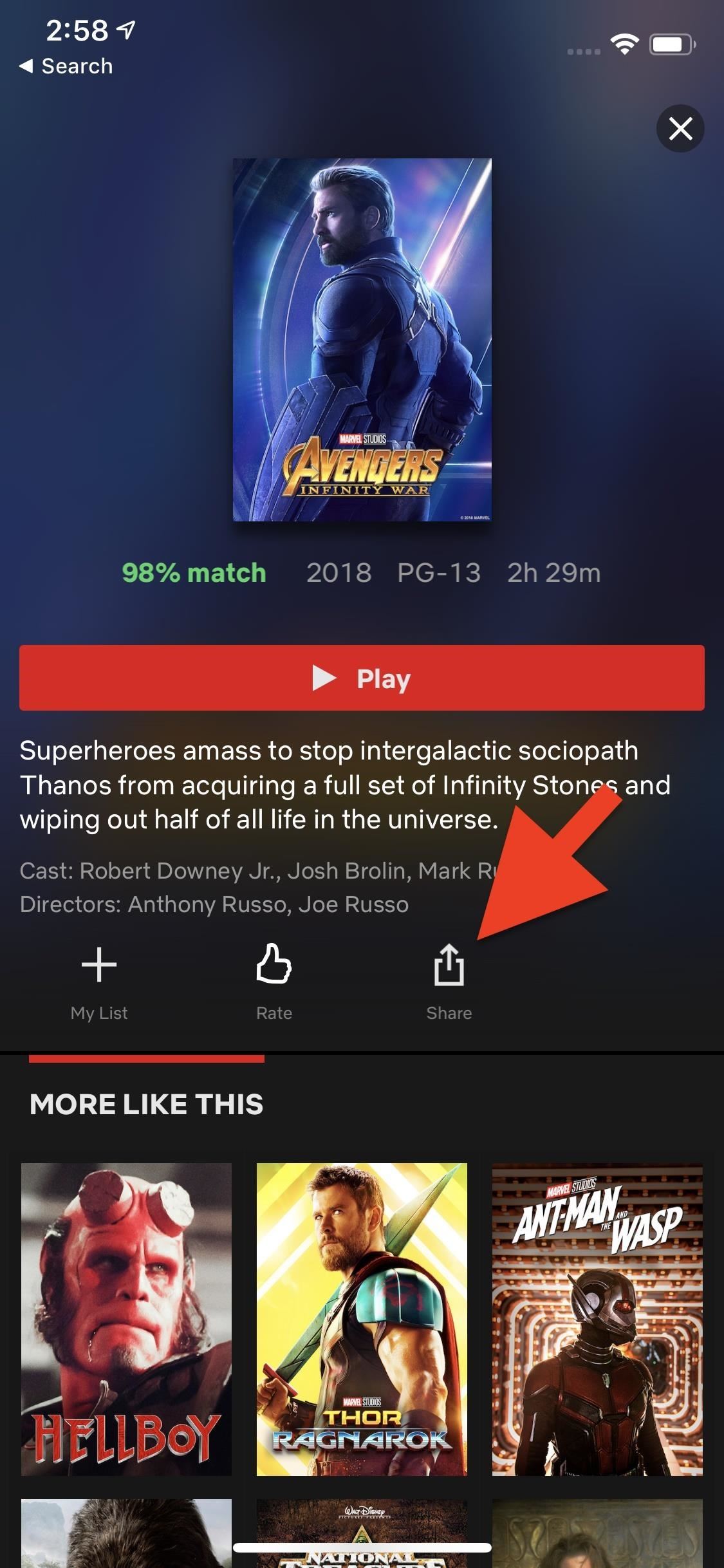 Share a Netflix Video You're About to Watch to Your Instagram Story So Friends Can Watch with You