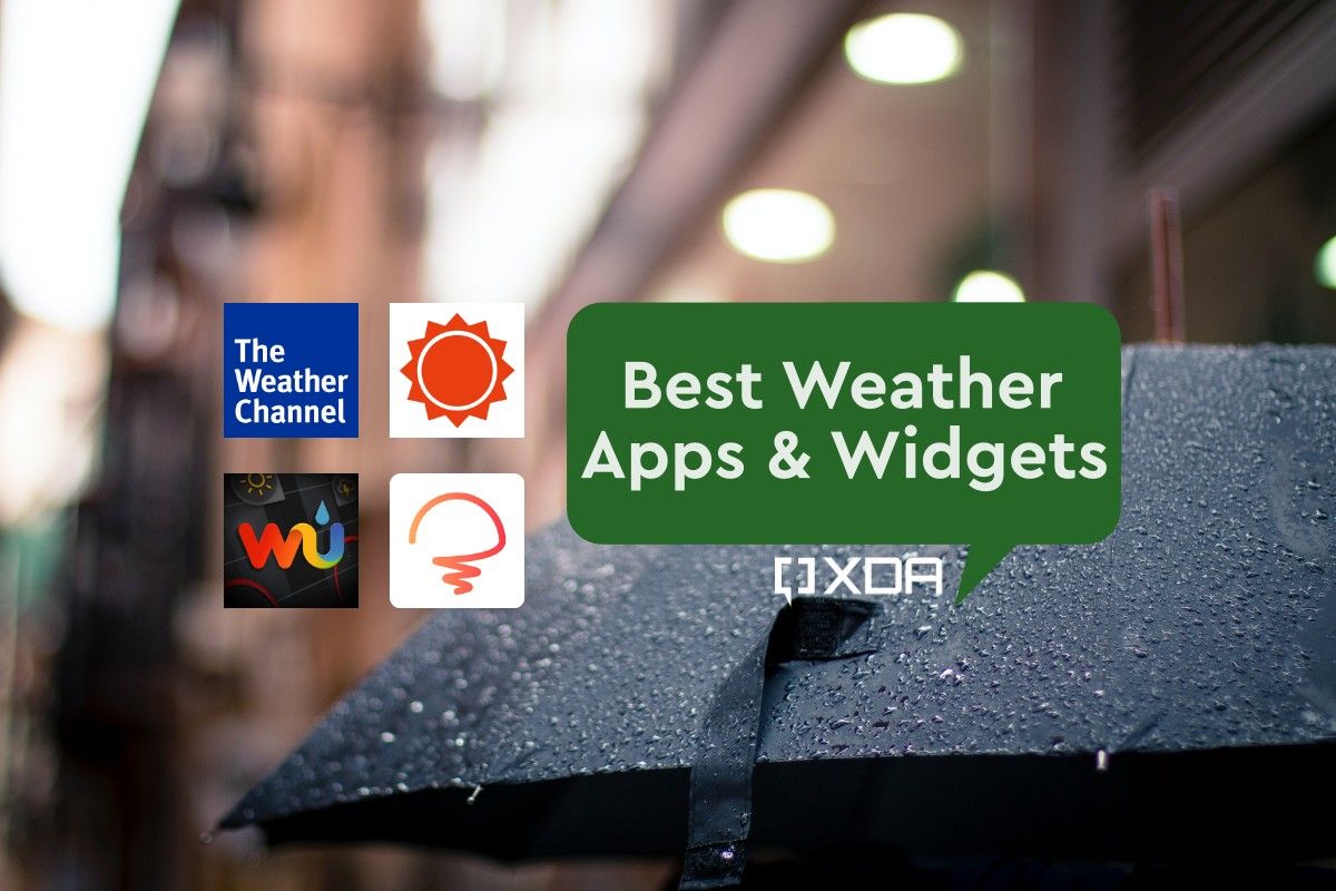 These are the best weather apps and widgets for Android: Today Weather, AccuWeather, Overdrop, and more!