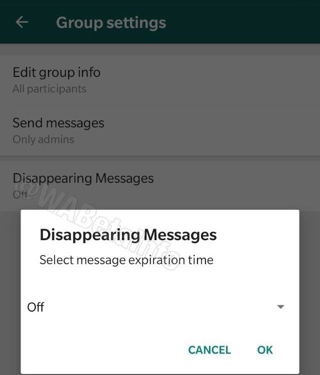 WhatsApp Betas Let You Send Self-Destructing WhatsApp Messages to Cover Your Tracks