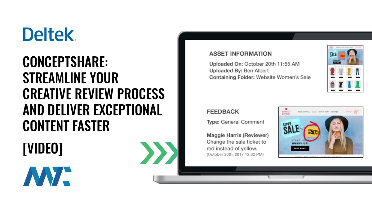 Deltek: ConceptShare: Streamline Your Creative Review Process and Deliver Exceptional Content Faster