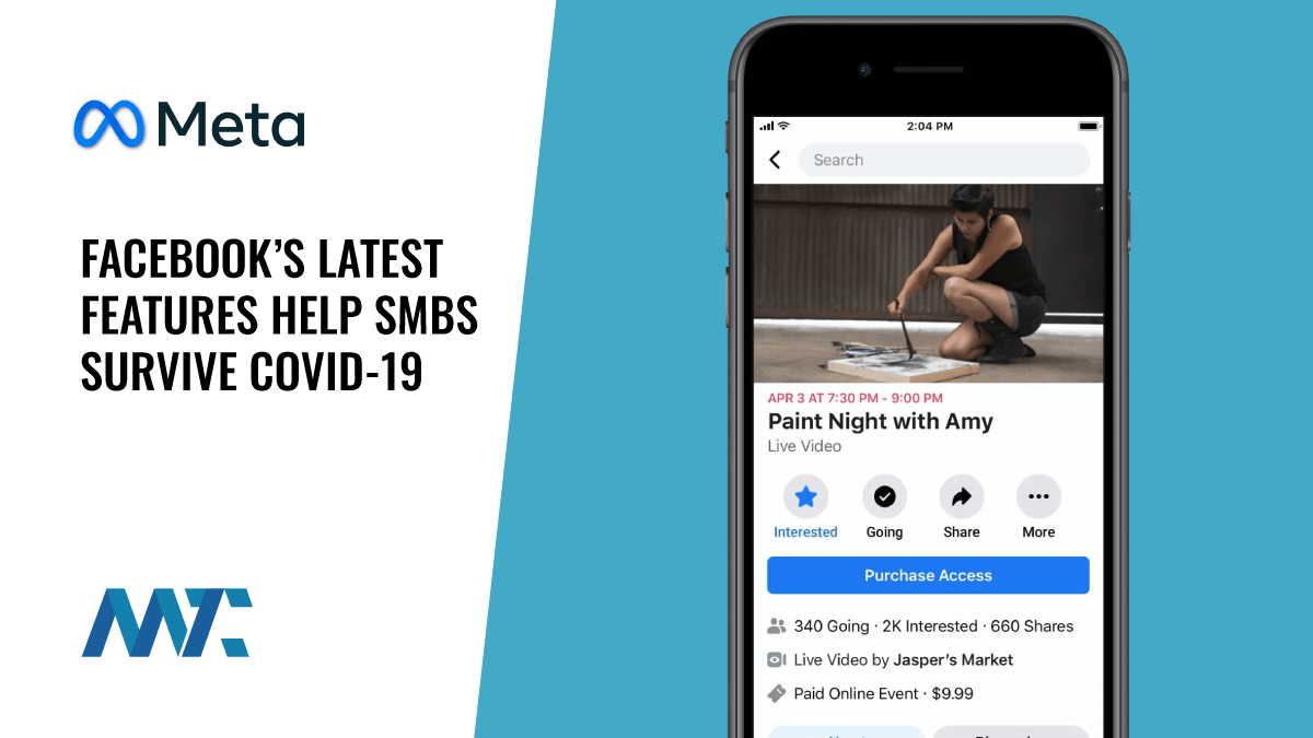 Meta: Facebook COVID-19 Asssistance for SMB Event Promotion