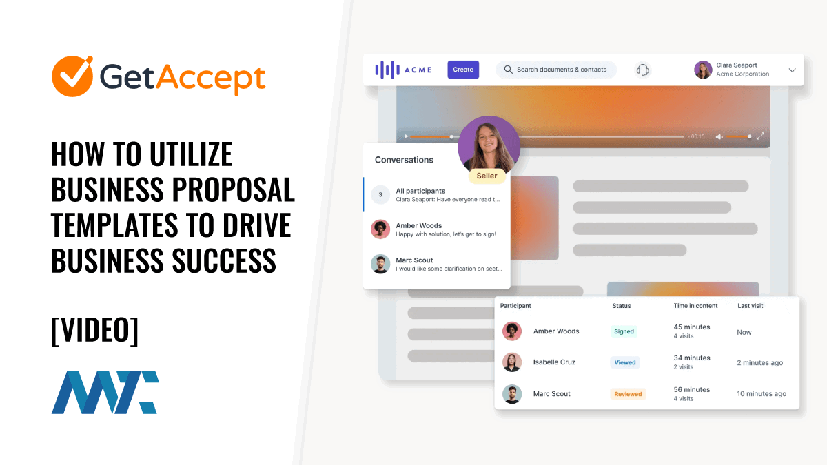 GetAccept: Business Proffer Template (Sales Proposal Template)