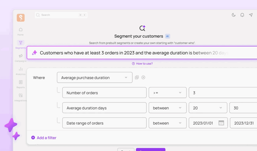 Shopify AI-Powered Segmentation