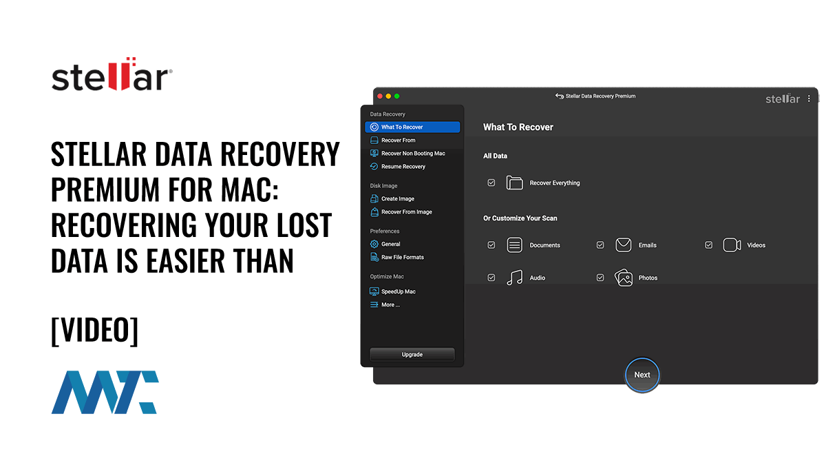 Stellar Data Recovery Premium for Mac: MacOS HDD Data Recovery